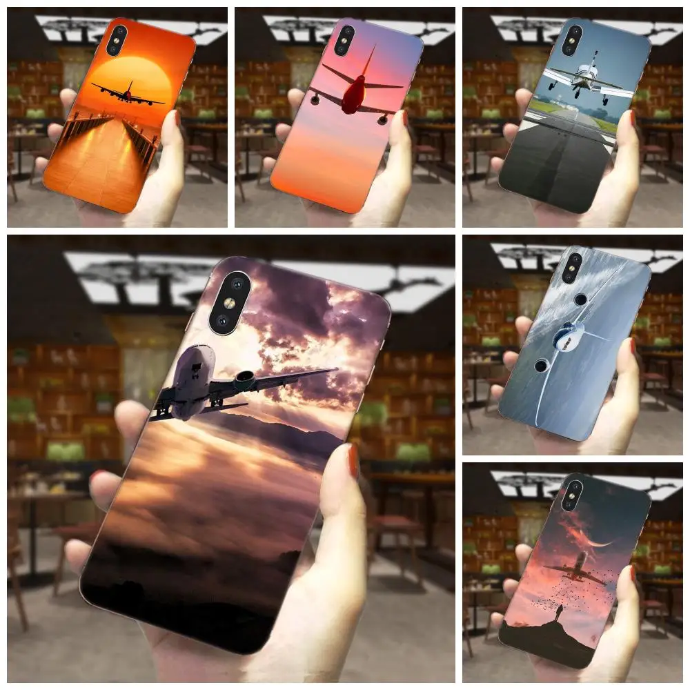 В летающим летящим самолетом для huawei Honor 4C 5A 5C 5X6 6A 6X7 7A 7C 7X8 8C 8S 9 10 10i 20 20i Lite Pro Чехол
