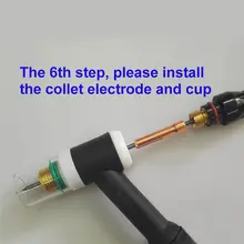 WP17/18/26 2,4 мм 3/32 18 шт. TIG Короткие газа объектив Керамика Насадка+ сукняные шорты набор кофейных чашек