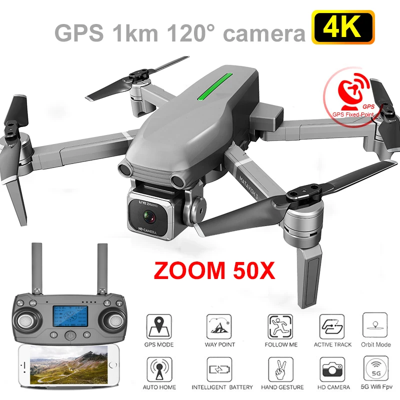 Luxury Price for  L109 GPS Drone with Wifi FPV 4K HD Camera L109s Brushless Quadcopter 25 Minutes Flight Time Foldabl
