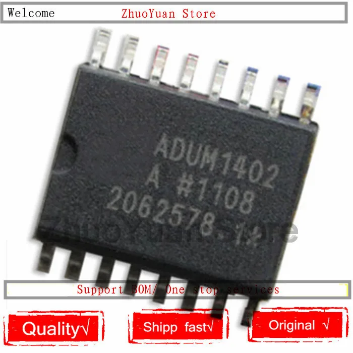 1 шт./lo новый оригинальный ADUM1402 ADUM1402ARWZ ADUM1402BRWZ IC chip SOP-16 | Электроника