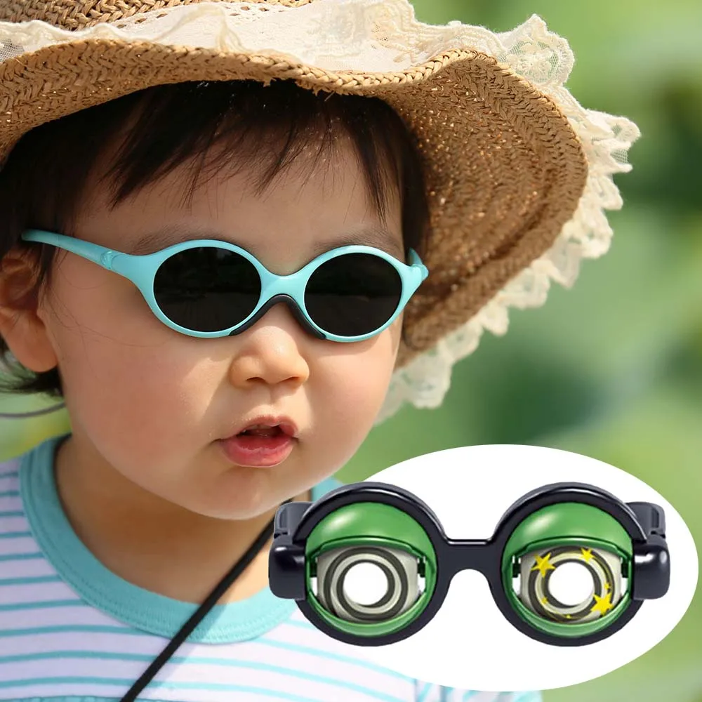 Child Creative Pranks Glasses Party Funny Glasses Toys Novelty Crazy