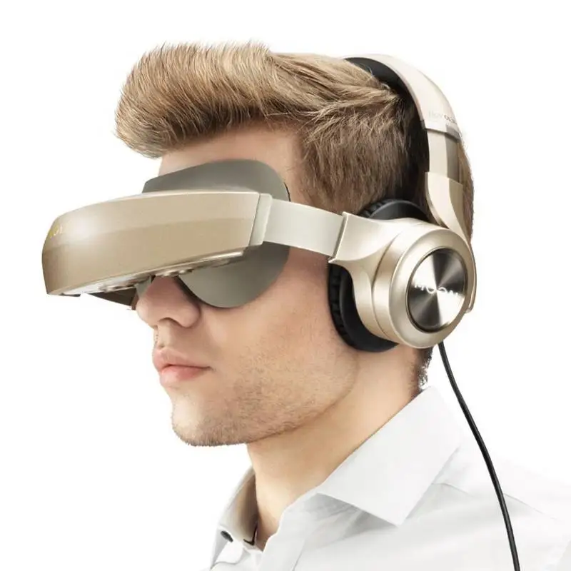 Профессиональные VR очки все в одном с HIFI наушниками 3D VR гарнитура 32 Гб Очки виртуальной реальности с сенсорным управлением