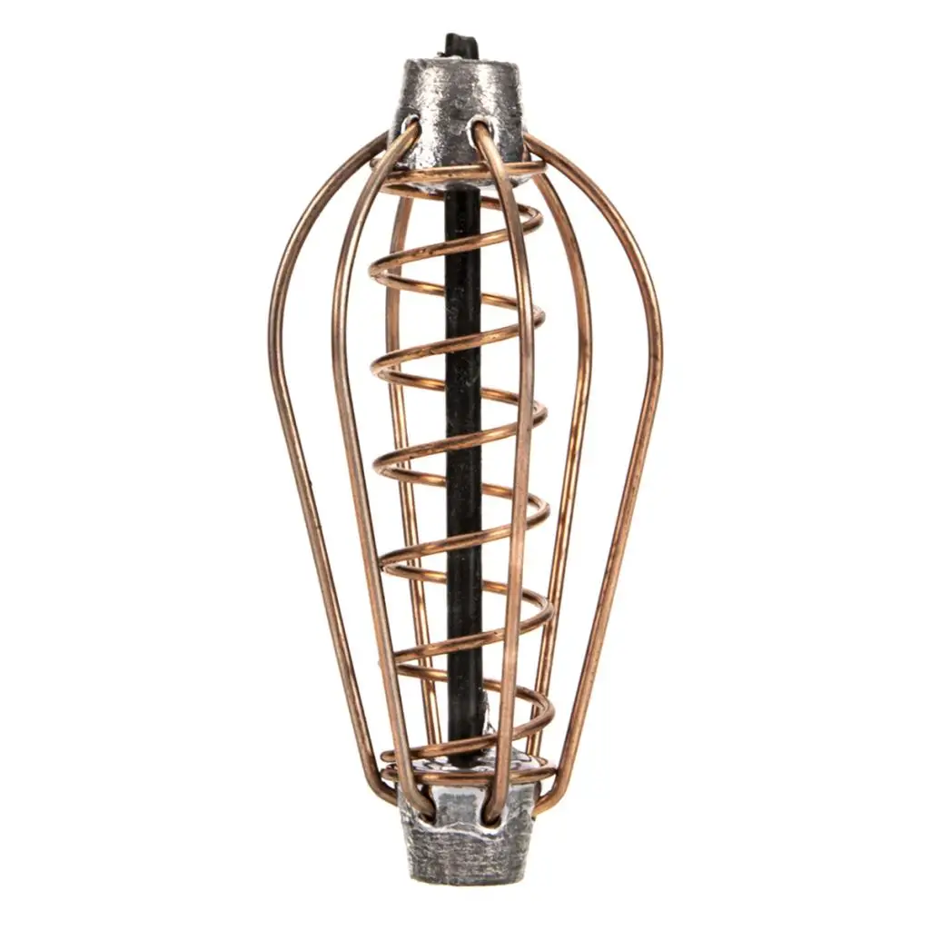Carp Fishing Bait Thrower Loaded Spring Coil Inline Method Feeders Tench Bream Сrucian Carp Fishing Accessories 15g 20g 25g 30g