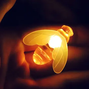 

Honey Bee String Light Battery Power / solar power 10 20 30 LED Fairy bee Lights for Party Gardern decoration