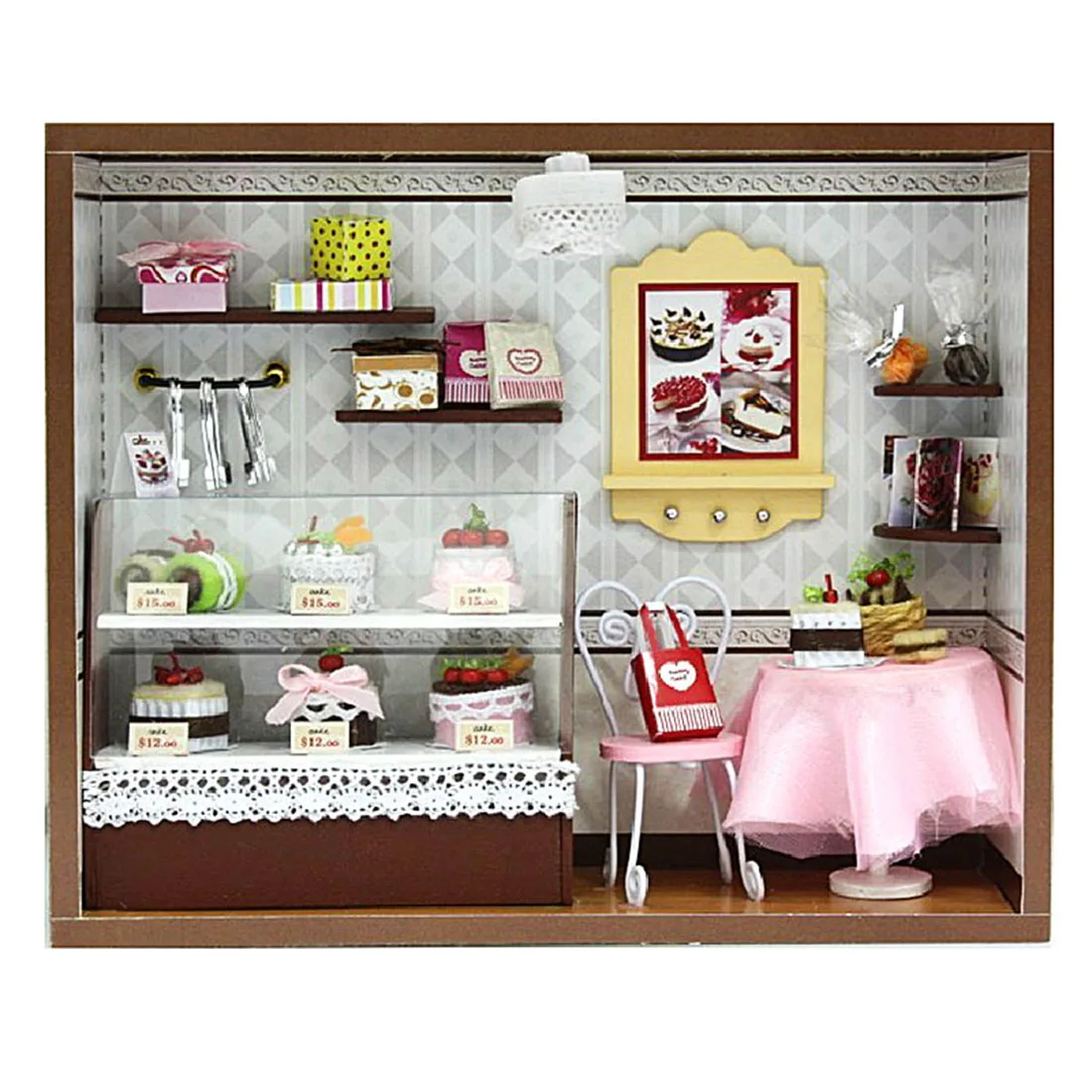 5 стилей, креативный DIY кукольный домик, Каса, 3D Деревянный Кукольный дом, игрушки, модель Miniatura с мебелью, игрушки для детей, рождественский подарок