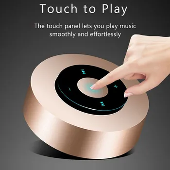 

A8 Bluetooth Speaker Portable Wireless Speakers Subwoofer Bass Column Support SD Card AUX In For Computer Smart Phone