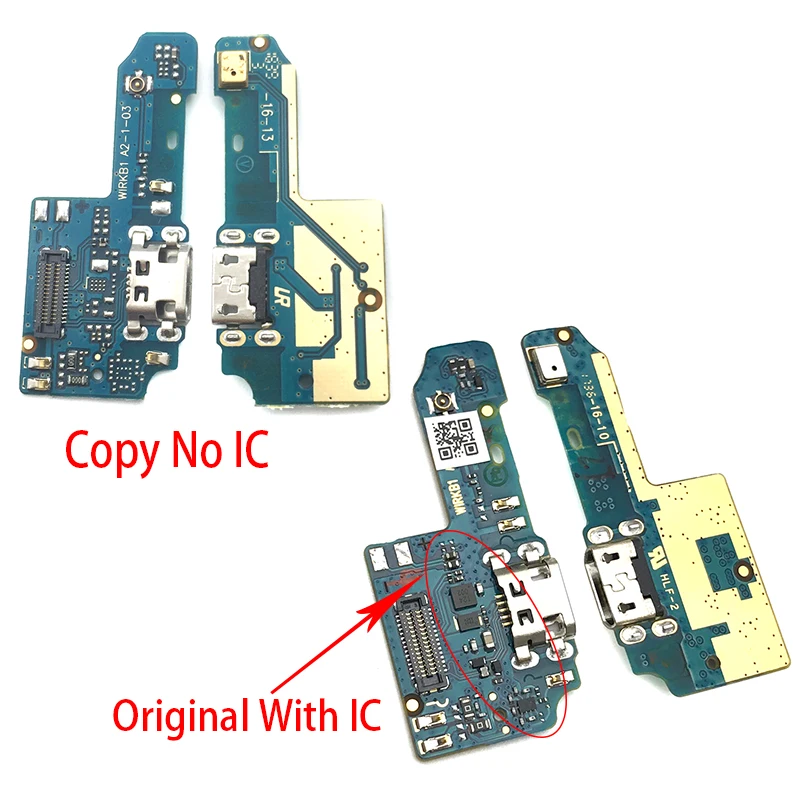 Для Asus Zenfone Max Plus M1 ZB570TL X018DC USB док-коннектор, зарядный порт гибкий кабель, сменные детали