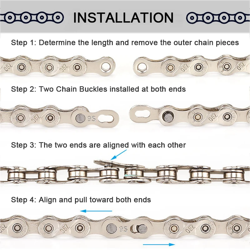 Perfect 6/7/8/9/10/11 Speed Bicycle Chain Link Connector Joints Magic Buttons Speed Quick Master Links Chain Mountain Bike Accessories 5