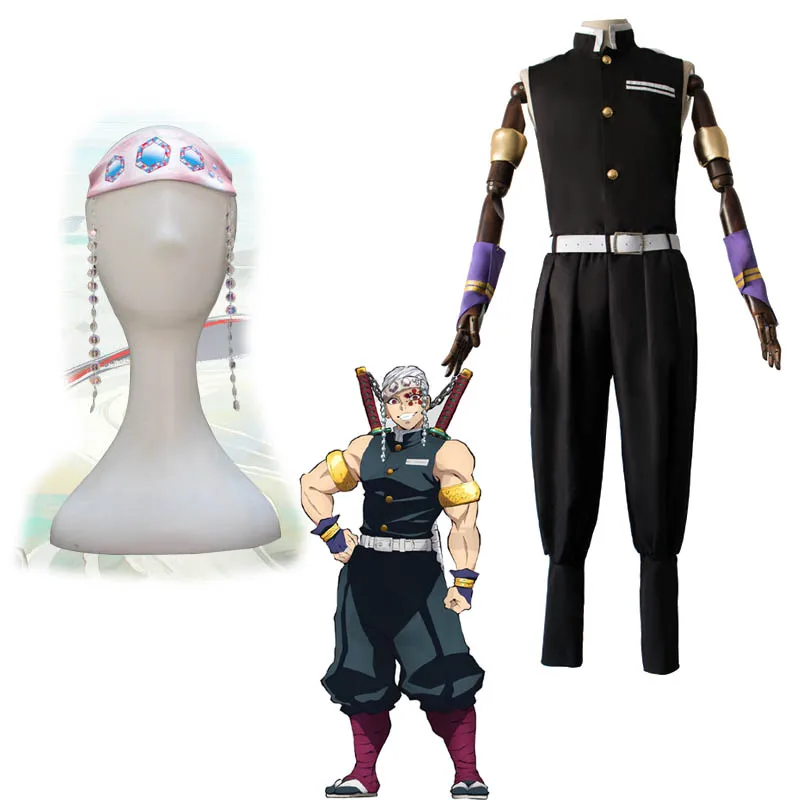 Uzui Tengen Cosplay Costumes Demon Slayer:kimetsu No Yaiba Kisatsutai ...