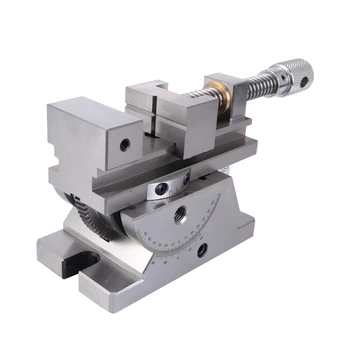 Buy Flat-nose Pliers Universal Precision Vise 360 Degree Rotation Adjustable Angle Vise Sinusoidal Tilting Grinder Tool Steel YZ