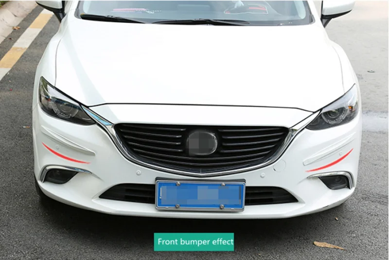 Автомобильный-Стайлинг автомобильный Бампер анти-столкновения полосы аксессуары наклейки для Opel Mokka Corsa Astra G J H insignia Vectra Zafira Kadett