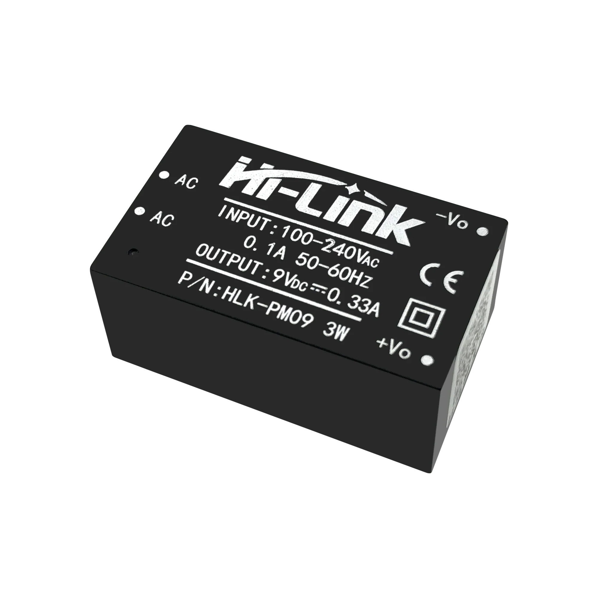 

Free shipping 25 pcs Hi-Link 220V to 9V 3W mini power supply module intelligent household switch ac dc converter