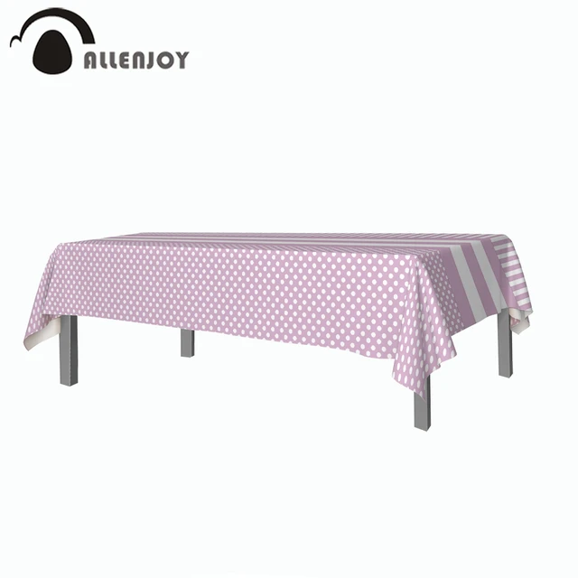 Allenjoy Holy Communion Table Covers Dots Stripes Flowers Birthday Party  Supplies Waterproof Anniversary Home Textile Tablecloth - Table Cloth -  AliExpress