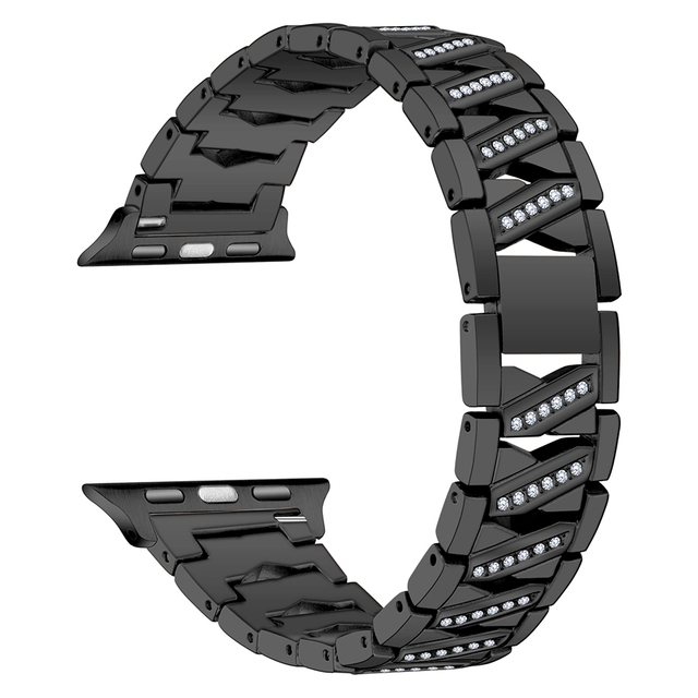 metal diamond Watchband for apple watch 6 band 44mm 40mm iwatch 42mm 38mm series 6 5 4 3 2 1 SE accessories Bracelet strap