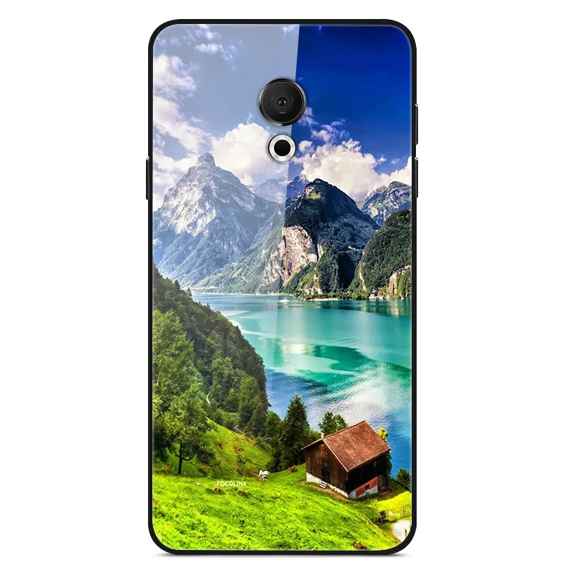 Для Meizu 15 Lite чехол M15 закаленное стекло Жесткий чехол для телефона s для Meizu 15 Lite задняя крышка 5,46 ''мягкий бампер для Meizu 15 Lite M 15