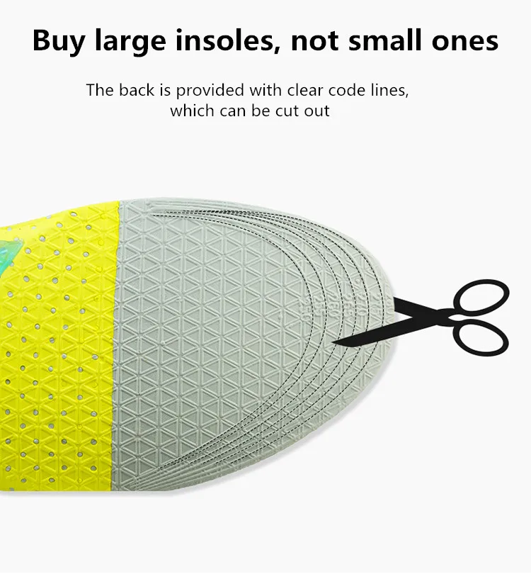GEL Comfort Sports EVA Insoles Superior Cushioning When Walking & Standing for Daily Wear & Army Work Shoes