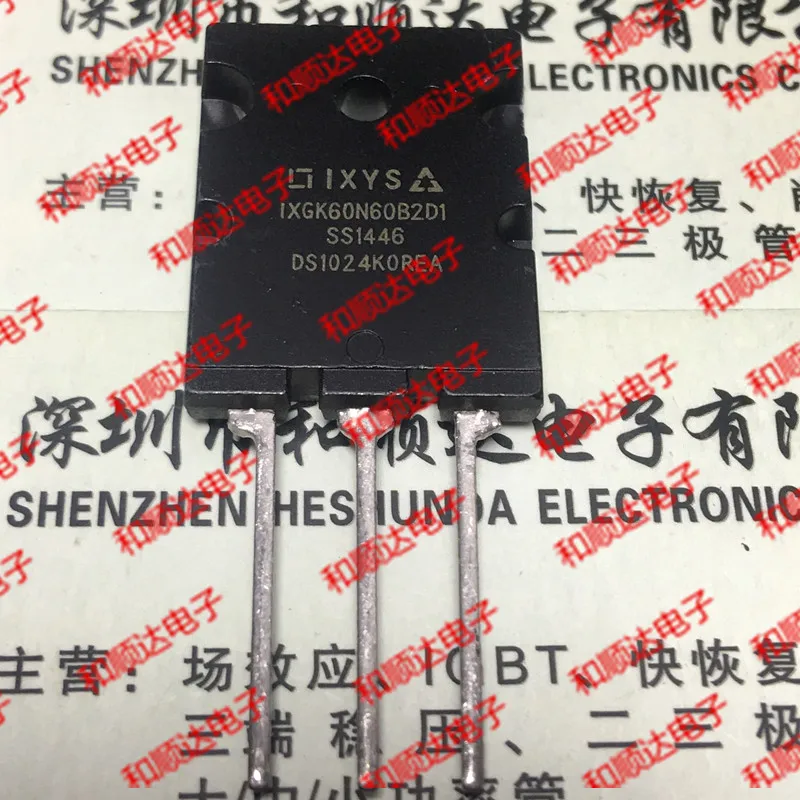 10 шт./лот IXGK60N60B2D1 новые имеющиеся TO-3PL 600V 75A