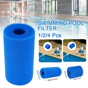 

Filter Cotton Swimming Pool Cleaning Sponge Tube Cylindrical Filter Sponge Replacement Filter cleaning filter sponge tube 1/2/4