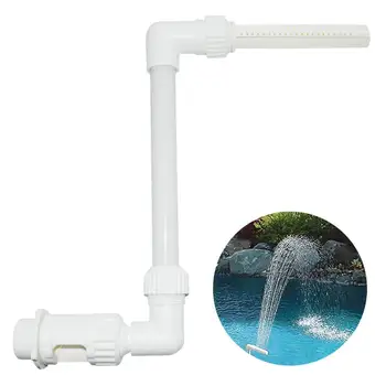 

Adjustable Waterfall Swimming Pool Fountain Stand Sprayer Hose Replacement Tool Waterfall Fountain Stand Tube