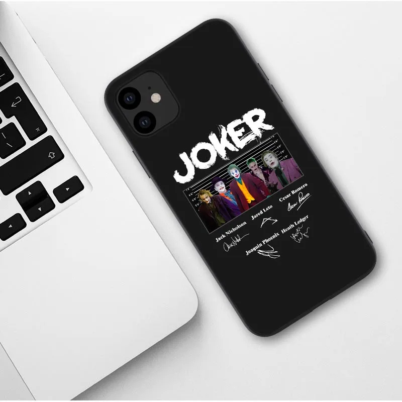 Чехол Joker Horror Movie Joaquin Phoenix для iPhone 11 Pro Max X 7 8 Plus XR XS MAX Black - Цвет: TPU
