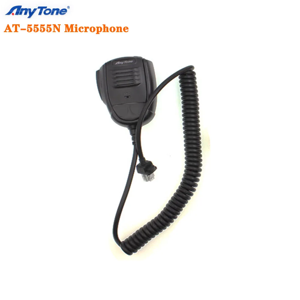 Оригинальный PTT микрофон Anytone для фотографий FM USB LSB PW CW 10 метров 28 000 29 700 МГц 40