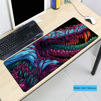 

fire Hyper beast CS GO Gaming Mouse Pad Locking Edge Large Mouse Mat PC Computer Laptop Mouse pad for CS GO dota 2 lol