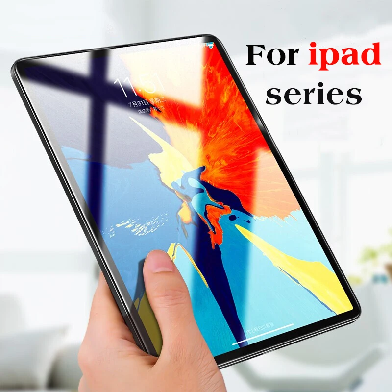 9H Tempered Glass Film Protector Screen CN For Apple iPad Mini Air 2 3 4 Real A 