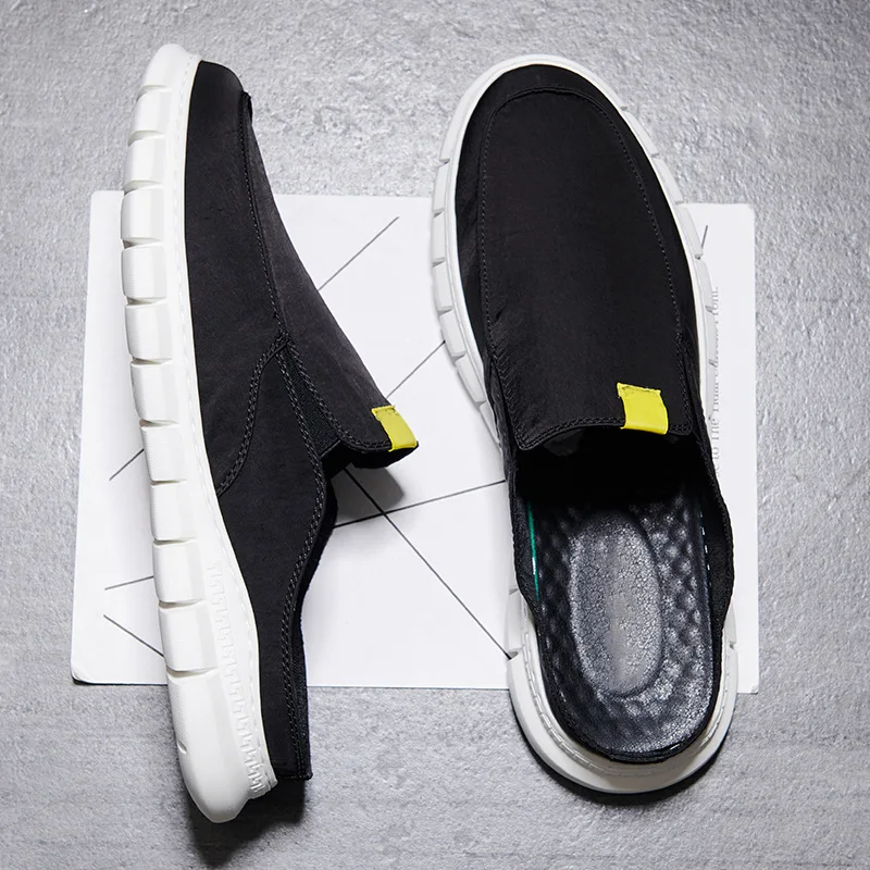 

Summer shoes one pedal pedal half drag spring shoes unhealthy outdoor 2021