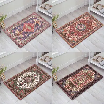 

ComfortableSoft Carpet Polyester Non-Slip Kitchen Home Decoration Floor Mat Rug Geometric Pattern Bedroom Tapete Door Hotel