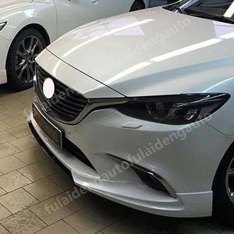3 шт. для Mazda 6 M6 Atenza- комплект передние клыки губы и спойлер подтяжку лица бампер спойлер ремонт автомобильные аксессуары