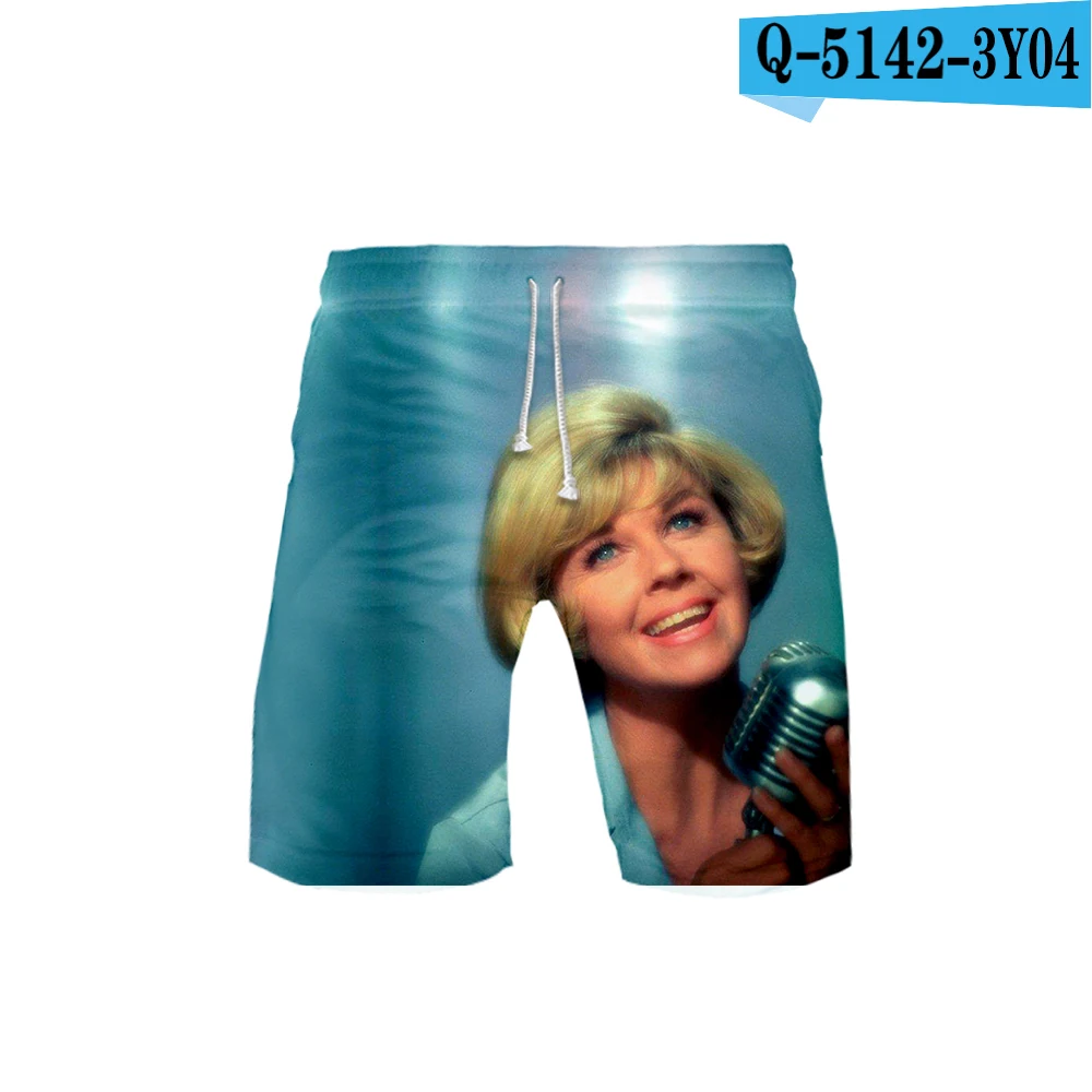 Doris Day 3D стиль летние мужские модные трендовые шорты для отдыха крутые Kpop Популярные уличные летние шорты - Цвет: As shown