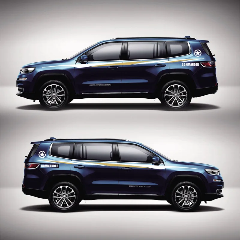 World Datong внешняя Боковая дверь наклейка для JEEP Commander Renegade Компас Патриот Чероки Grand Cherokee боковые наклейки