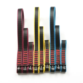 

Draw Climbing Webbing Strap caving ropes Sling Carabiner Webbing Rescue