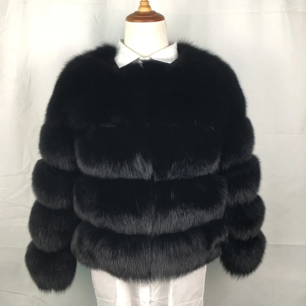 YZ FUTURE New Arrival Women Luxury Real Fox Fur Coat Winter Jackets Fur Jacket Top Quality Outerwear Genuine Fur Coats