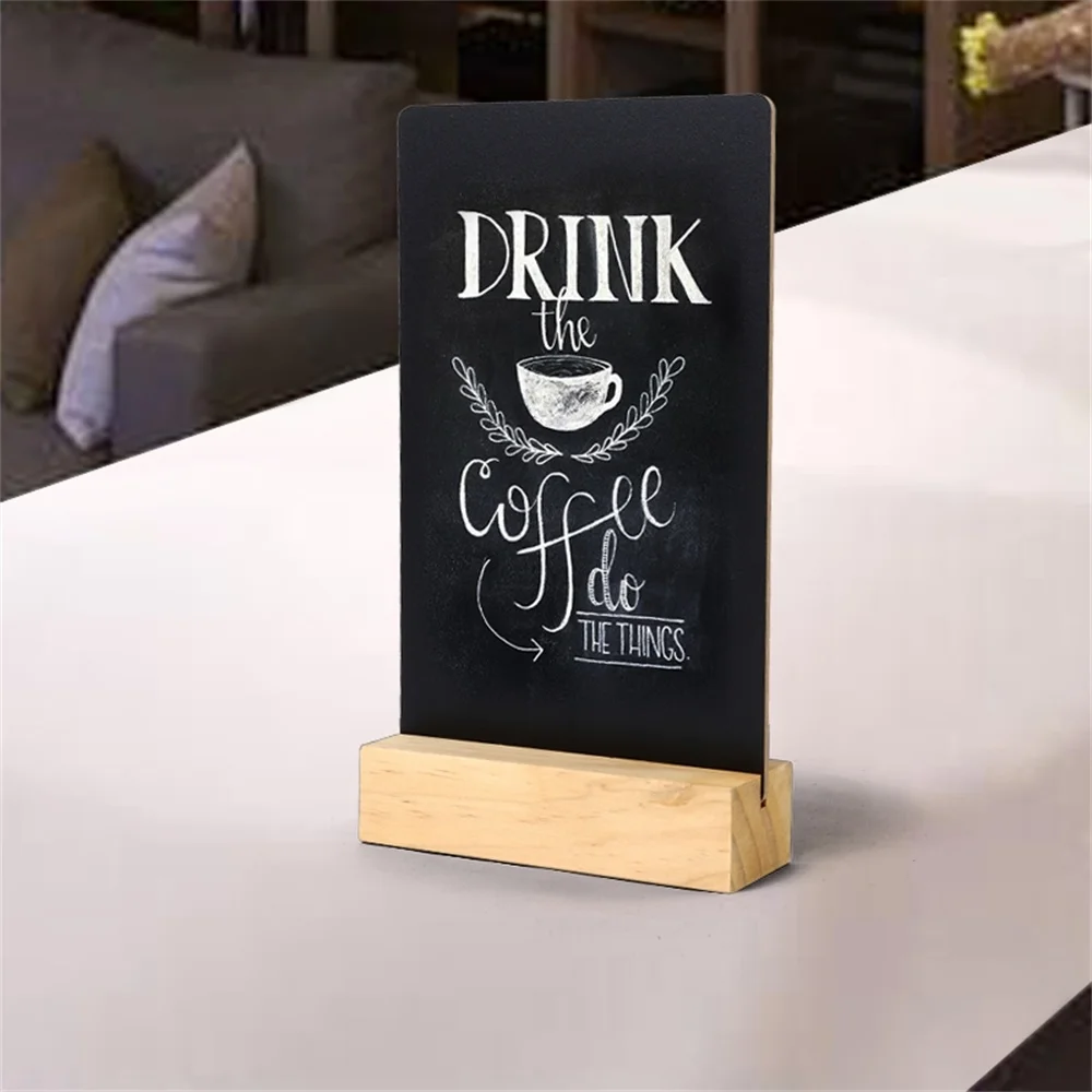 Mini Blackboard Message Stand Menu Stand Price Display Rack Countertop Sign Board Billboard Signage Plate Table Top Desk Sign mini blackboard stand