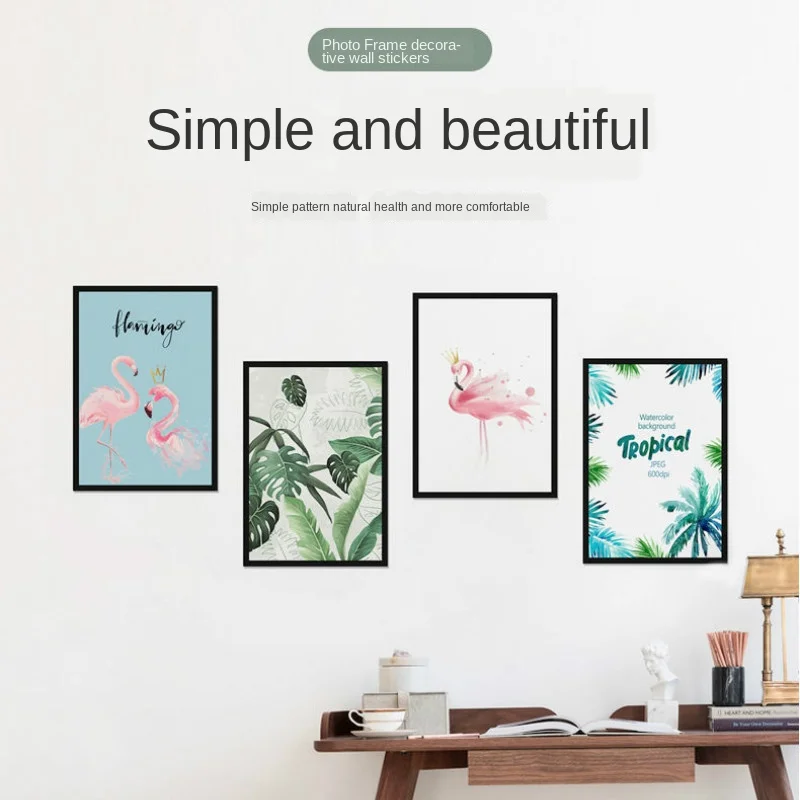 

Livingroom background wall stickers self-adhesive bedroom girl room layout interior decoration pegatinas deco salon maison hogar