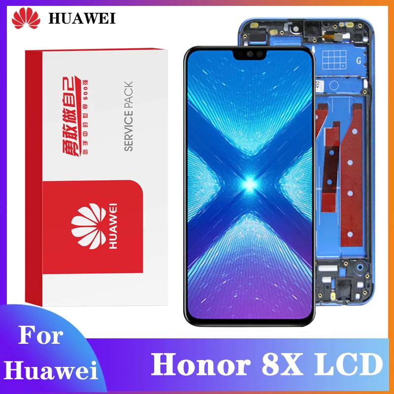 Оригинальный экран для Huawei Honor 8X ЖК дисплей дигитайзер в сборе сенсорный JSN L11