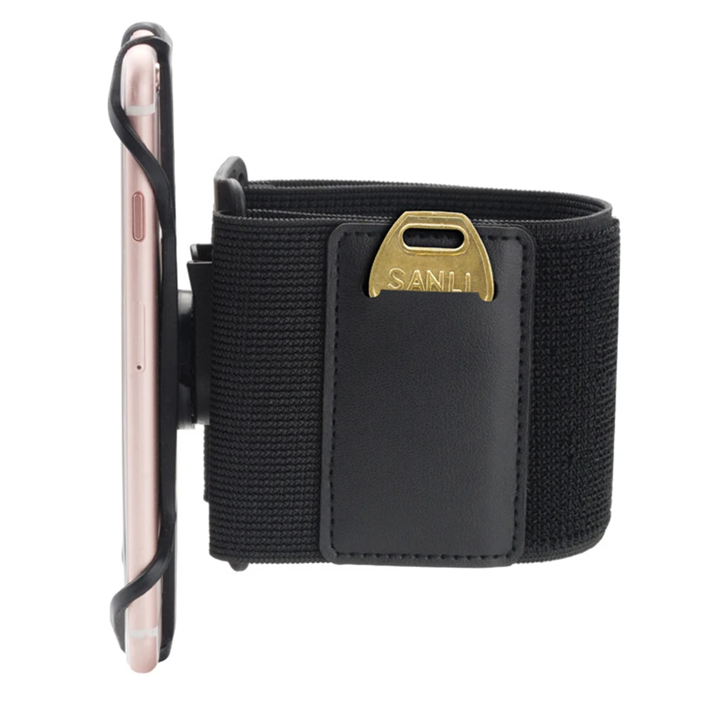 

360 Degree Rotation Detachable Sports Supplies Phone Holder Set Breathable Armband Wristband Lightweight Outdoor Adjustable