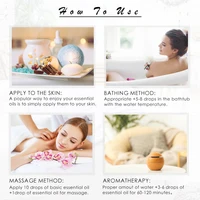 MAYJAM 1PCS 100ML Essential Oil with Dropper Sandalwood Lavender Eucalyptus Vanilla Aroma Oil For Humidifier Scent Candle Burner 6