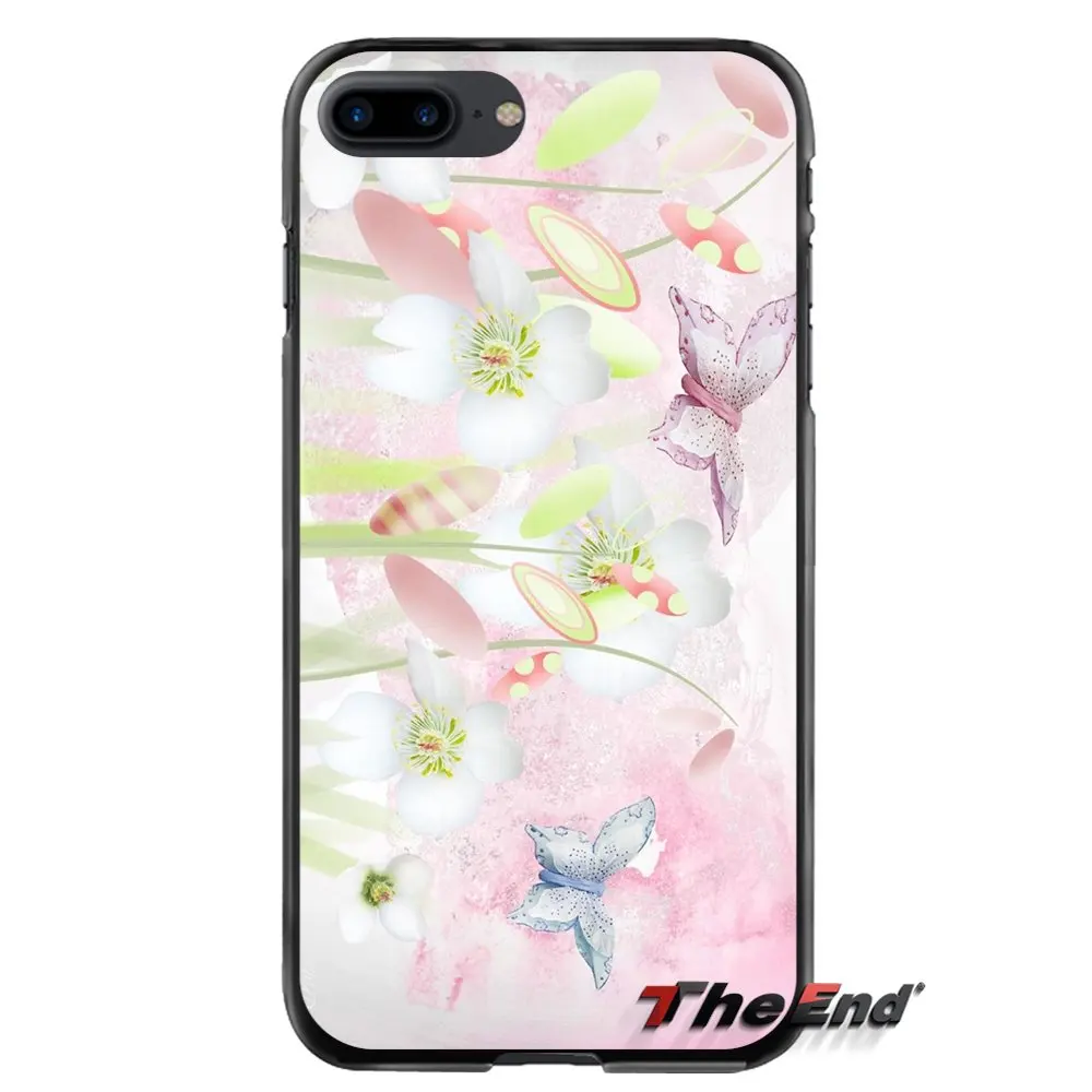 Для Apple iPhone 4 4S 5 5S 5C SE 6 6S 7 8 Plus X iPod Touch 4 5 6 Аксессуары для телефона Чехлы пастельная Радуга