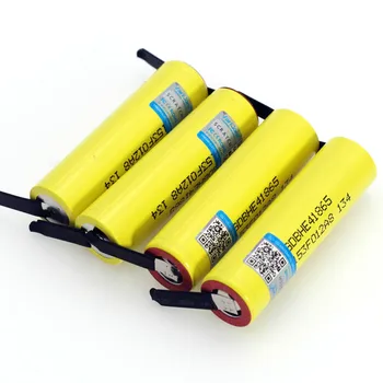 

4 teile/los VariCore Original HE4 2500 mah Li-lon Batterie 18650 3,7 v akkus 20A, entladung + DIY Nickel blatt