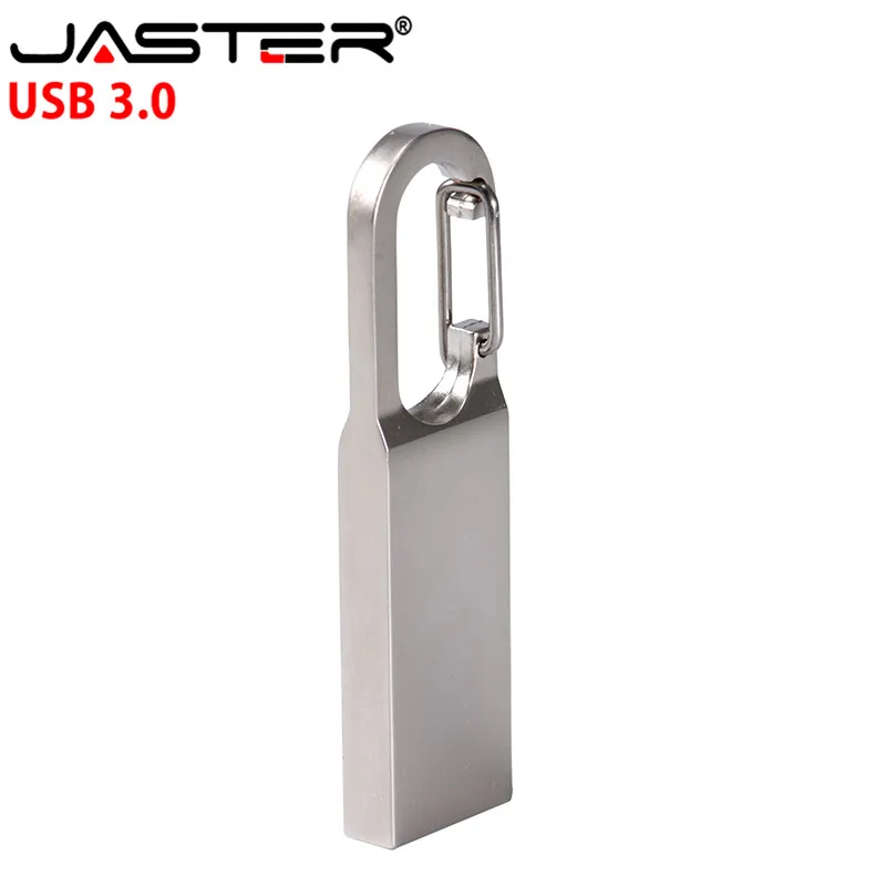 JASTER laser custom(более 10 шт бесплатный логотип) металлический брелок USB 3,0 memory stick usb flash drive 128 ГБ 64 ГБ 16 ГБ 32 ГБ 4 ГБ флешка