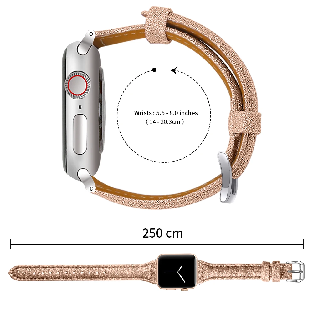 Модные Смарт часы Joyozy классический кожаный ремешок для apple watch 38 мм 40 42 44 iWatch серии
