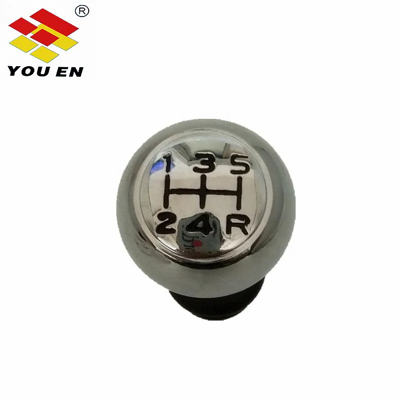 YOUEN 5 Speed Alloy MT Gear Shift Knob Sleeve Adapter For Peugeot 206 306 307 308 2008 301 3008 406