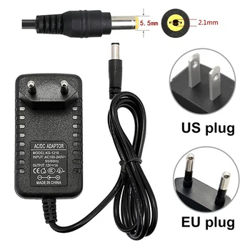 

AC DC12V Adapter Power Supply Charger EU US Plug Led strip light 1A 2A 3A Power Supply Switch power adapter AC100V-240V