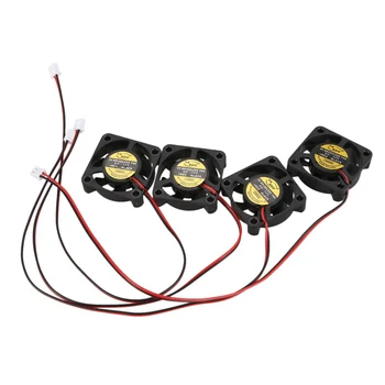 

4Pcs DC12V 0.1A 4cm Cooling Fan for Computer Case CPU Cooler Radiator