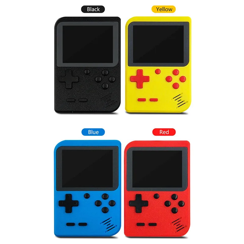 Ретро мини портативная игровая консоль 8-Bit 3,0 дюймов цветной lcd Детский Цветной игровой плеер встроенный 400 игр