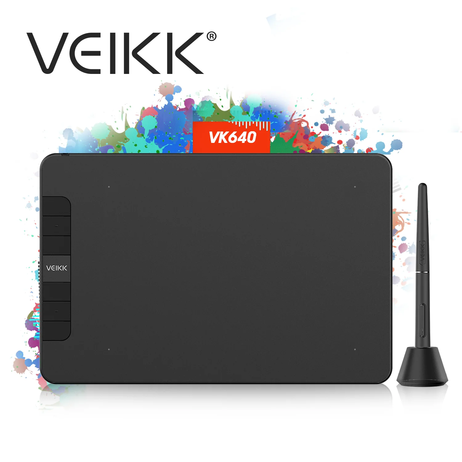 VEIKK VK640 6 x 4 inch Professional OSU Tablet Digital Drawing Writing