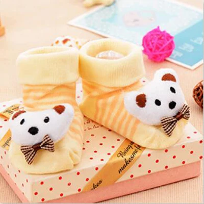 Cartoon Baby Floor Socks Anti-slip Warm Soft for Newborn Infant Toddler Socks Autumn Winter Cotton Breathable Foot Socks 11