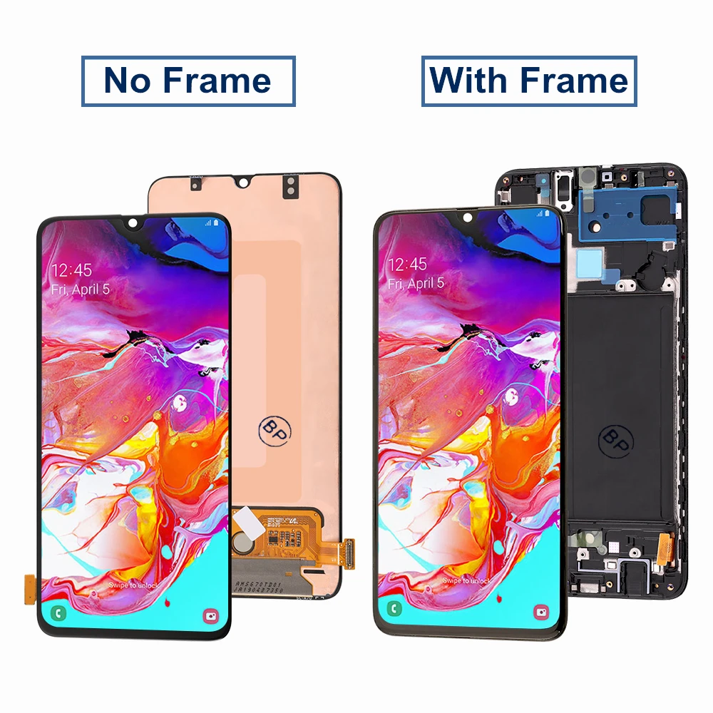 Oled Display For Samsung Galaxy A70 Sm A705f A51 Lcd Display Assembly With Frame For Samsung A70 Sm A7050 A51 Mobile Phone Lcd Screens Aliexpress